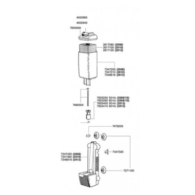 Eheim Pick Up 200 Internal Filter 2