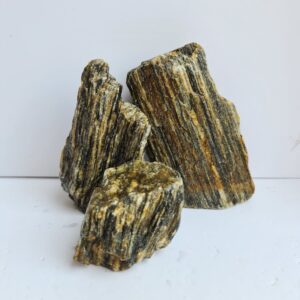 Grey Fossil Wood Stone per KG